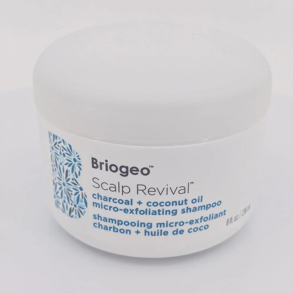 Briogeo Scalp Revival Charcoal + Coconut Oil Micro-Exfoliating Shampoo 8oz Jar